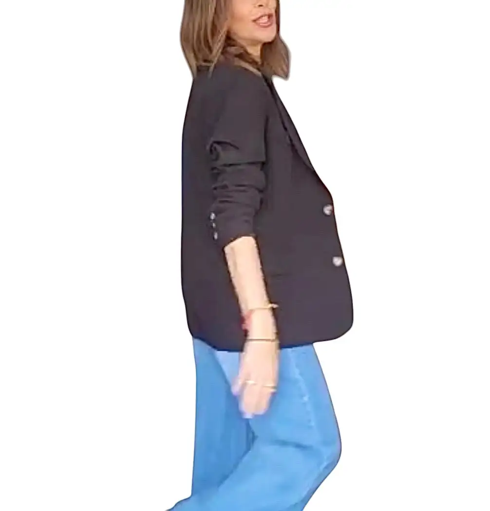 Blazer basic negra - Image 2