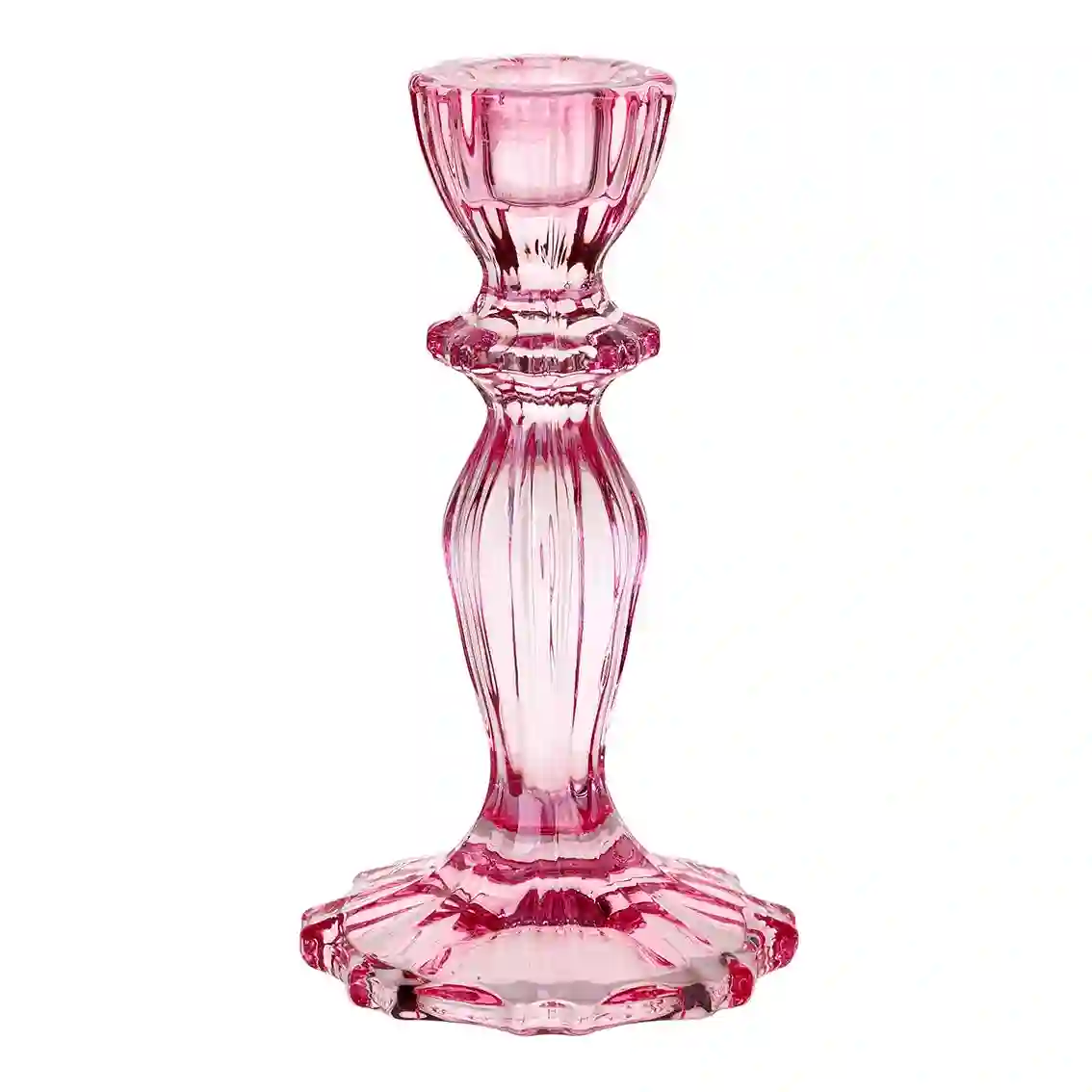 PORTAVELA CRISTAL ROSA