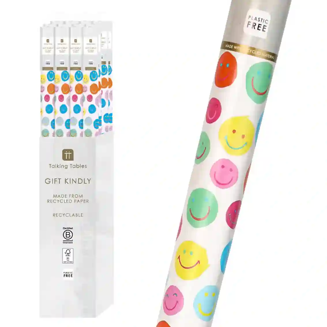 ROLLO PAPEL HAPPY FACE 70x300cm