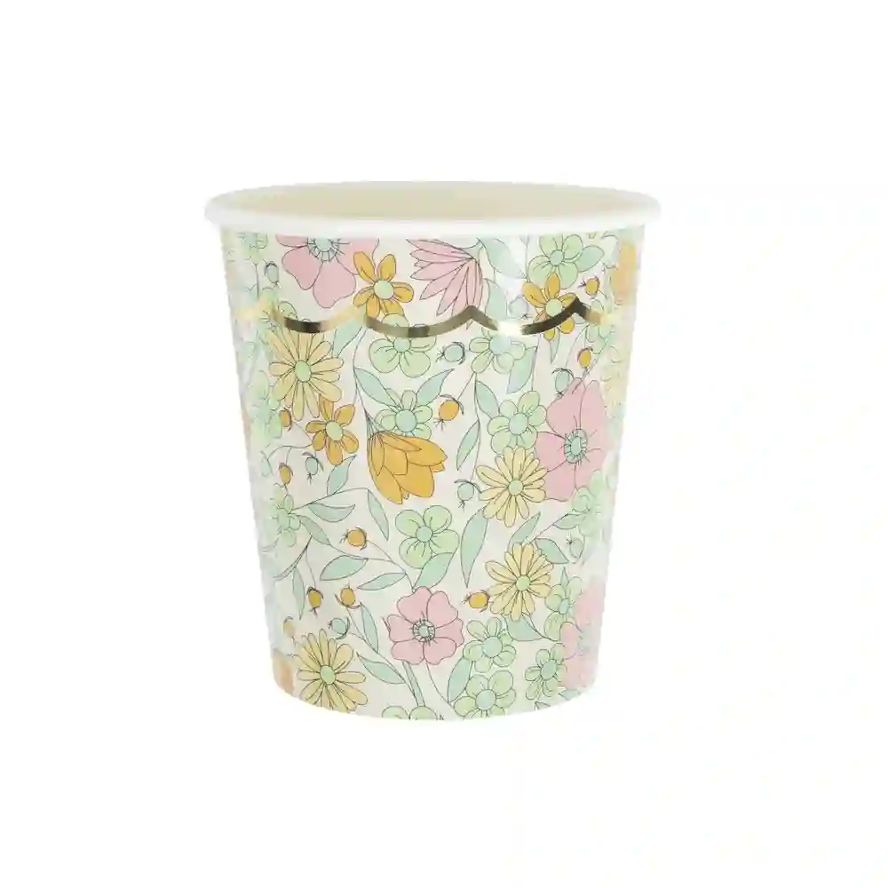 VASOS SHABBY GOLD - 8ud