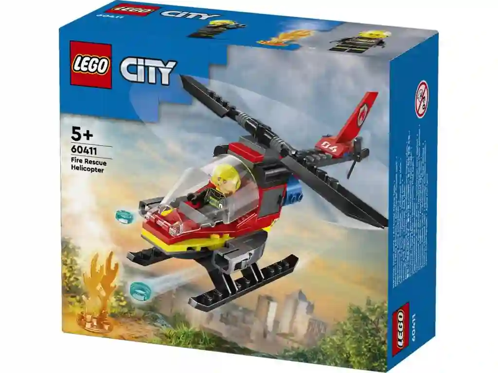 LEGO® 60411 Helicóptero de Rescate de Bomberos