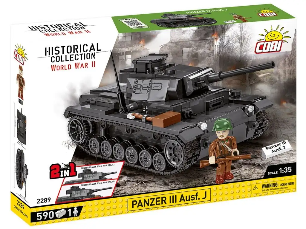 COBI 2289 Panzer III Ausf.J