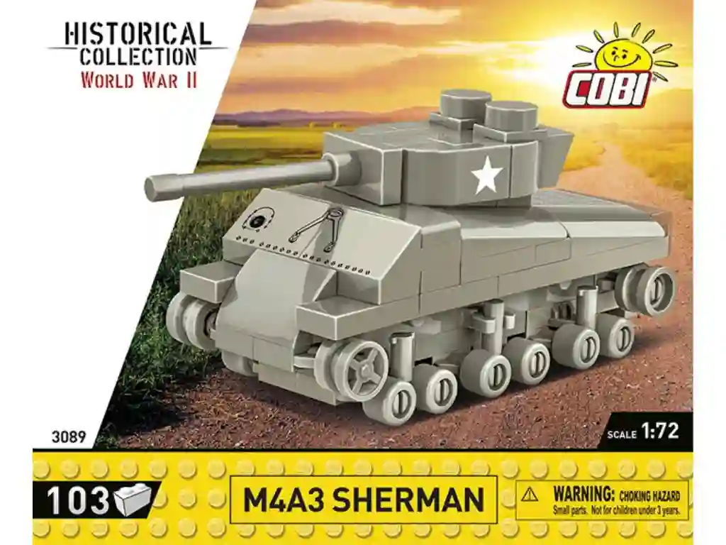 COBI 3089 Sherman M4A1