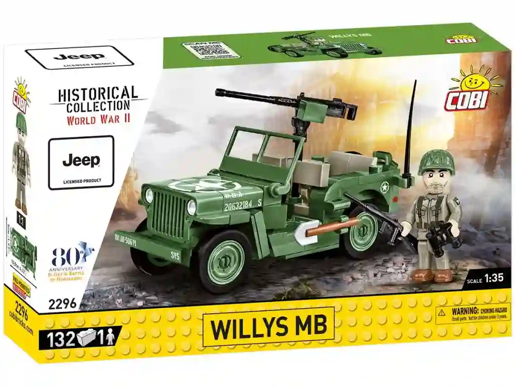 Cobi 2296 Willys MB and M2