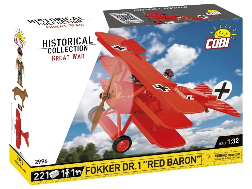 Cobi 2996 Fokker Dr.i "Barón Red"