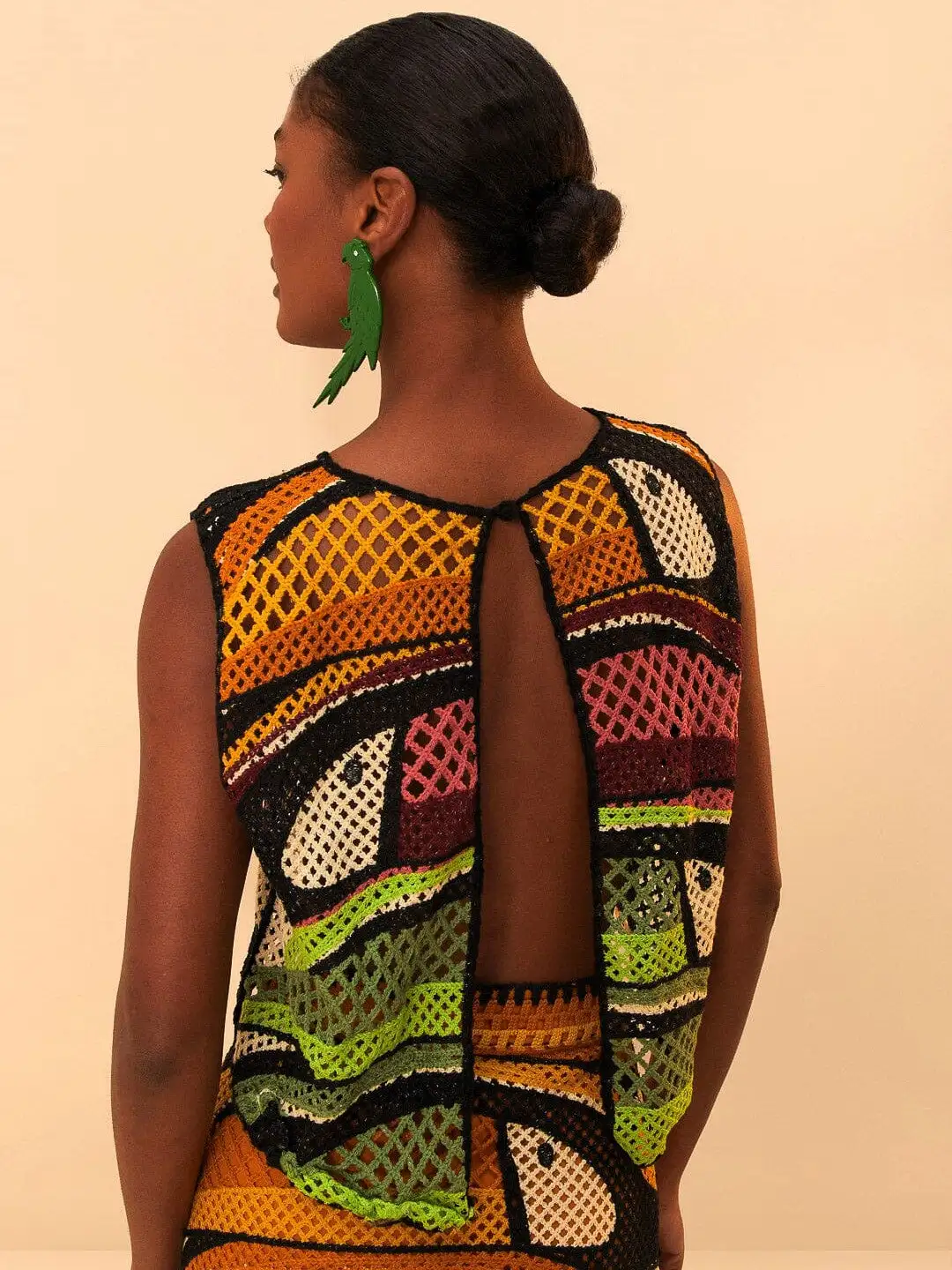Top de crochet de Tucan Tree - Imagen 4