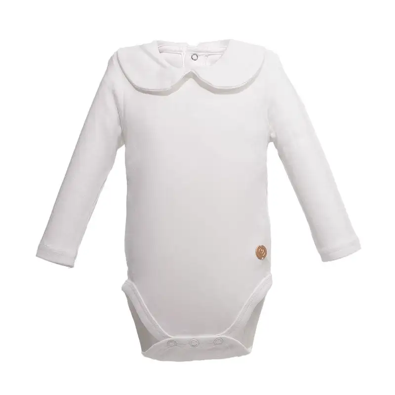 Long sleeve body with rounded neck - little tapir - Image 2