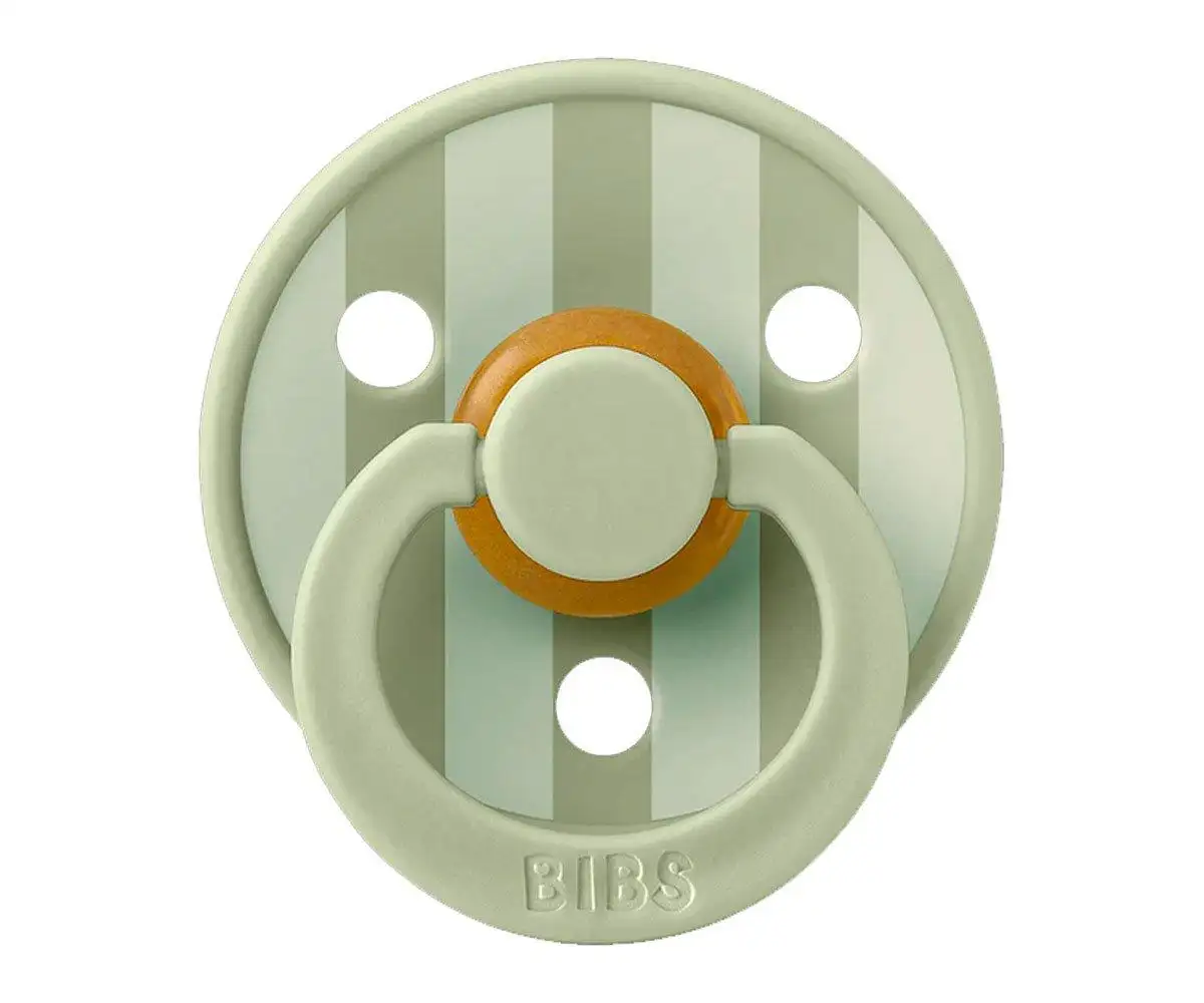 2 Chupetes BIBS Studio Colour Round Pin Sage Mix - Image 2