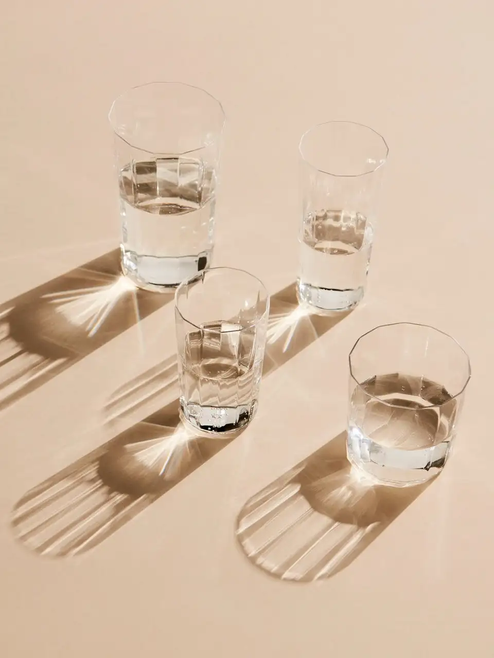 Angle Glass - Set of 4