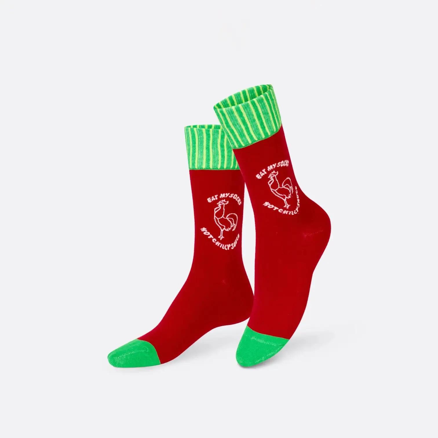 Salsa picante calcetines para adultos - Imagen 3