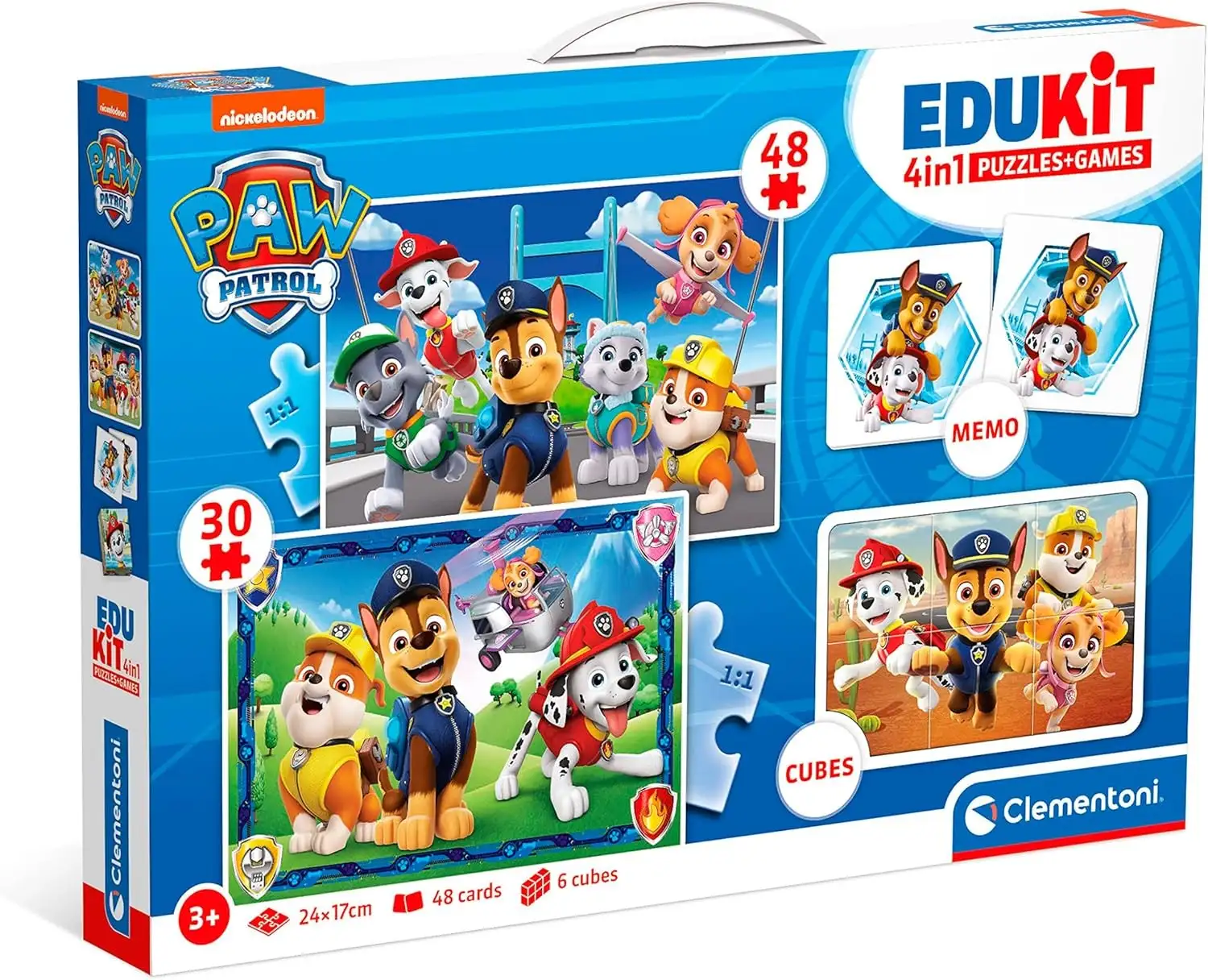Clementoni: Edukit 4 en 1 Patrulla Canina