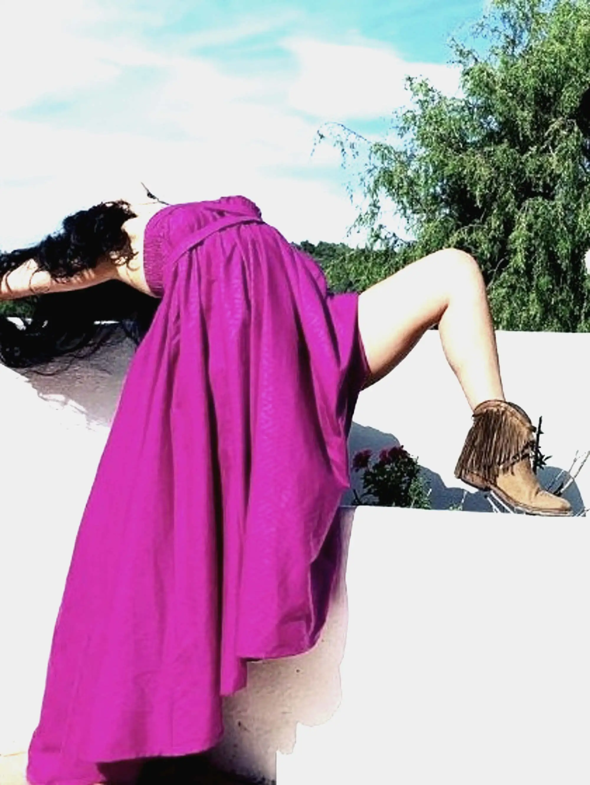 falda larga y amplia - Imagen 3