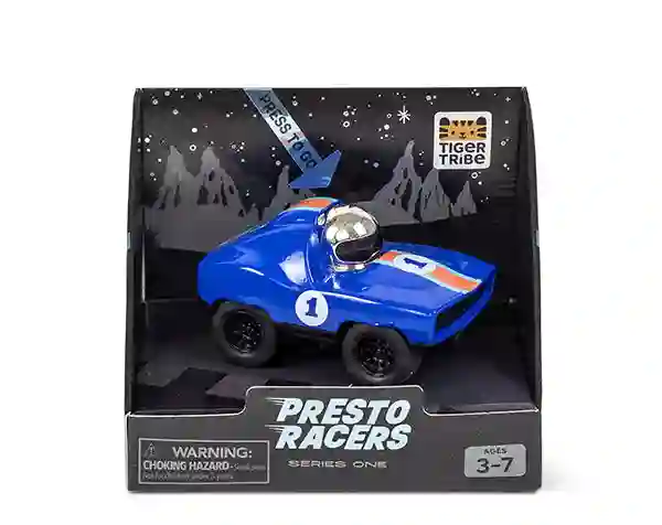Racers Tiger Tribe's racing car