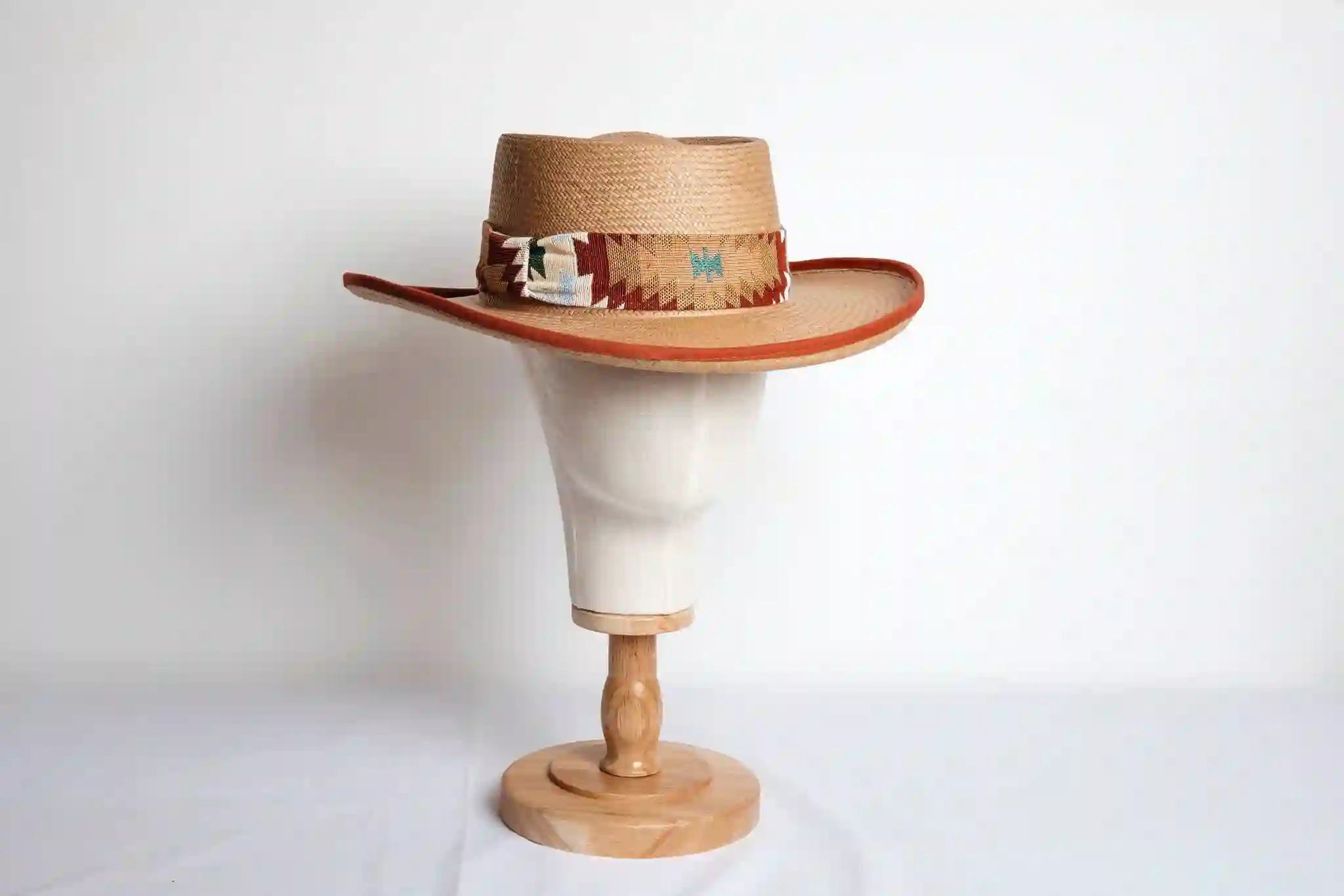 Sombrero Ovalado Toquilla Mex Terracota