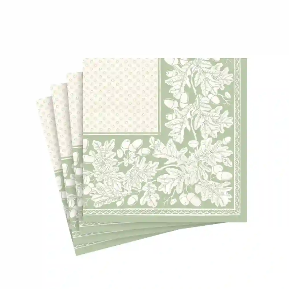 Sageil Sage Green -15ud napkins