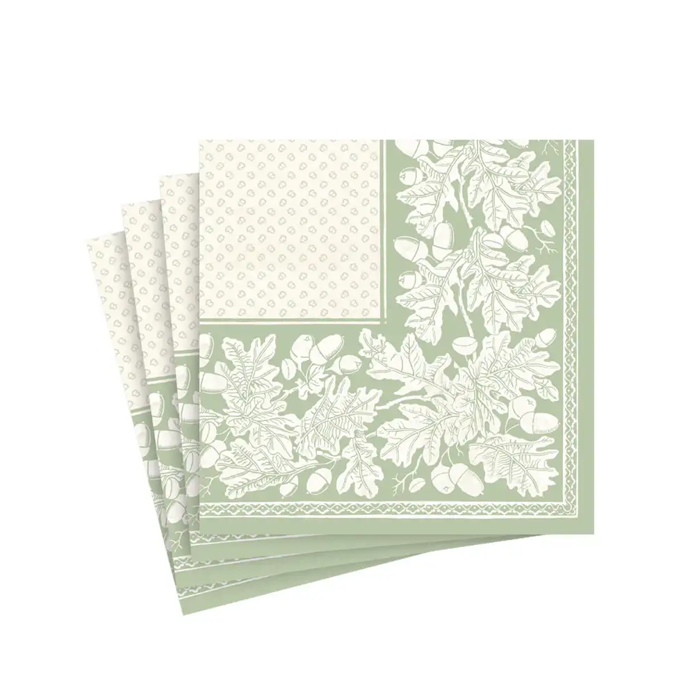 Sageil Sage Green -15ud napkins