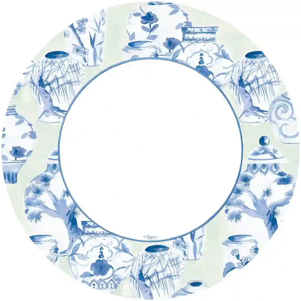 Large Glazed Porcelain Dishes - 8ud