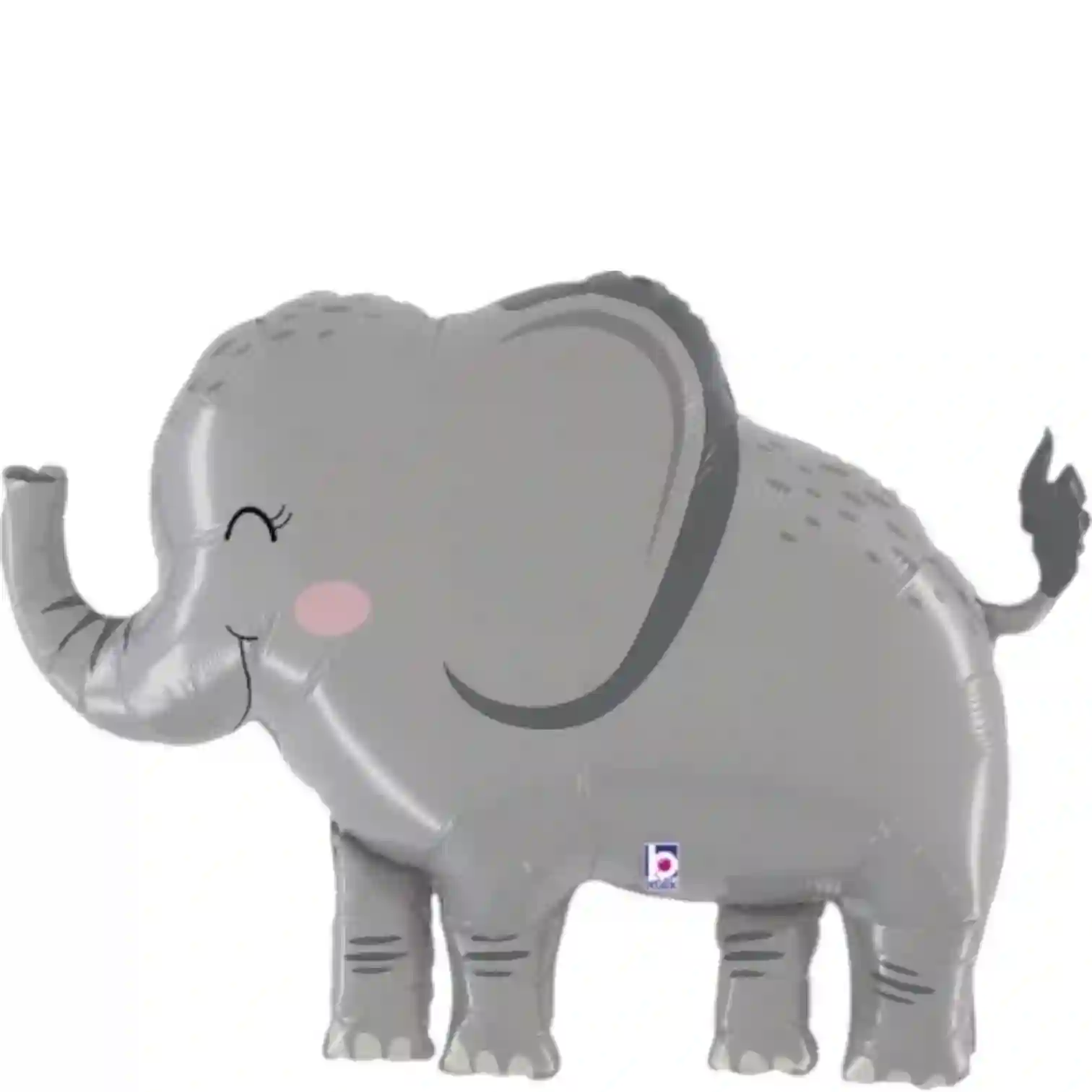 Elephant balloon with helium