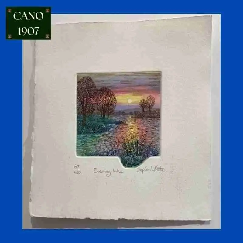 Lámina "Evening Lake" - Imagen 3