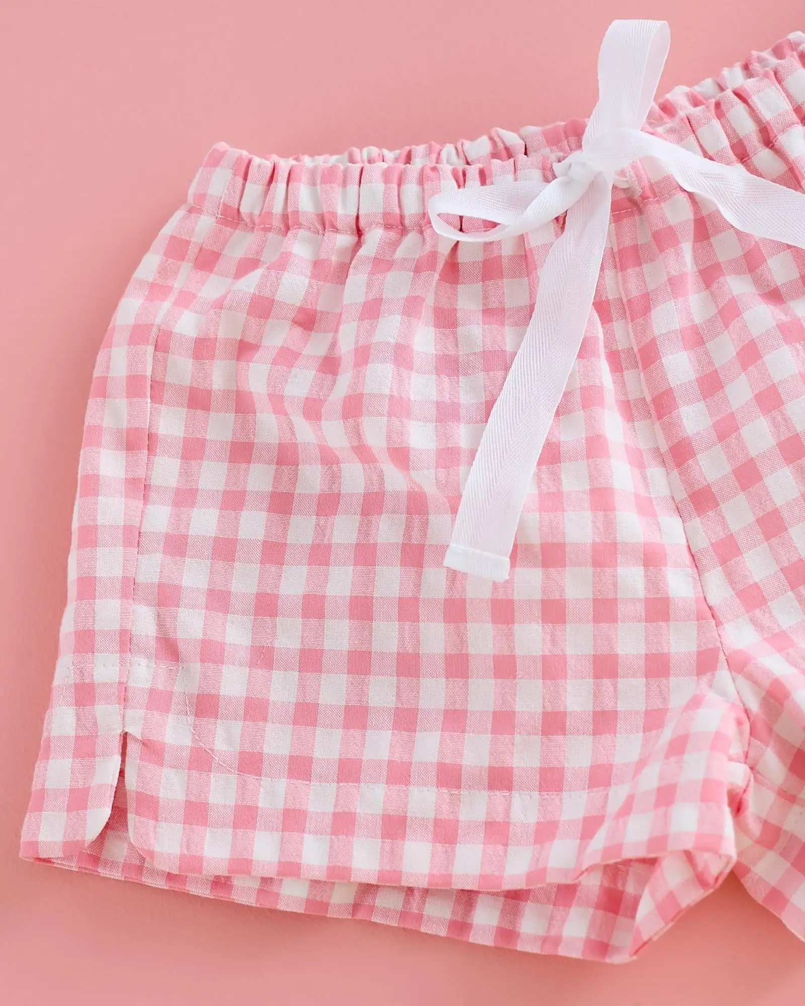 Short vichy chicle - Imagen 2