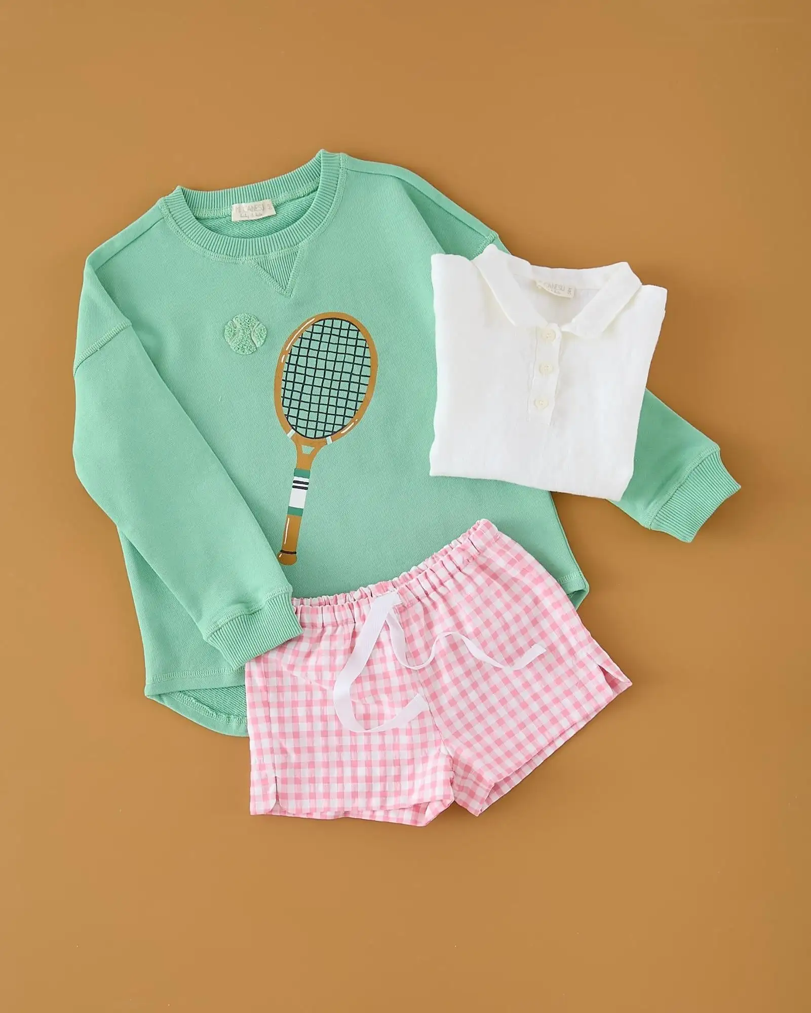 Short vichy chicle - Imagen 3