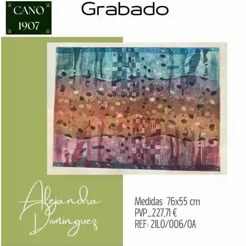 Arte en Grabado de Alejandra Domínguez