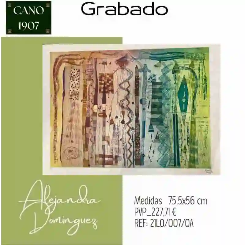 Arte en Grabado de Alejandra Domínguez
