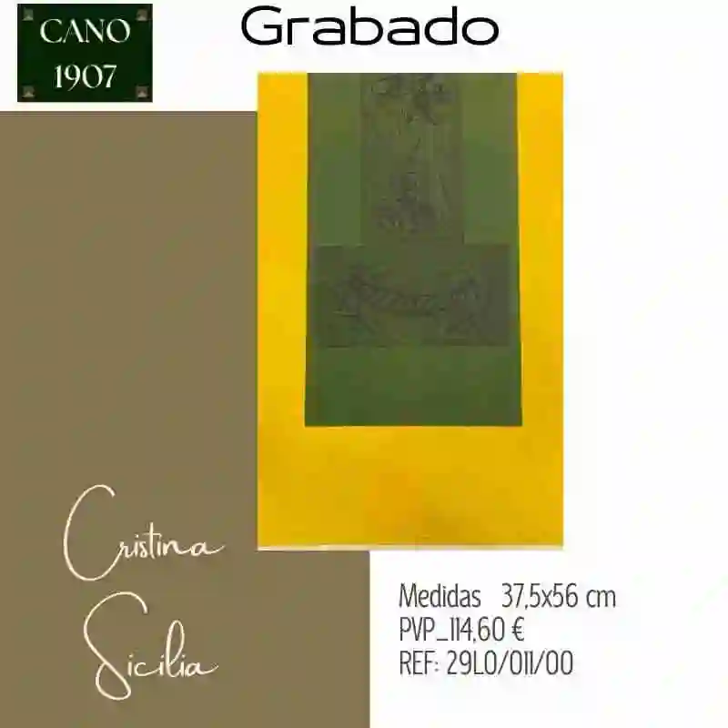 Lámina "Verde y Amarillo"