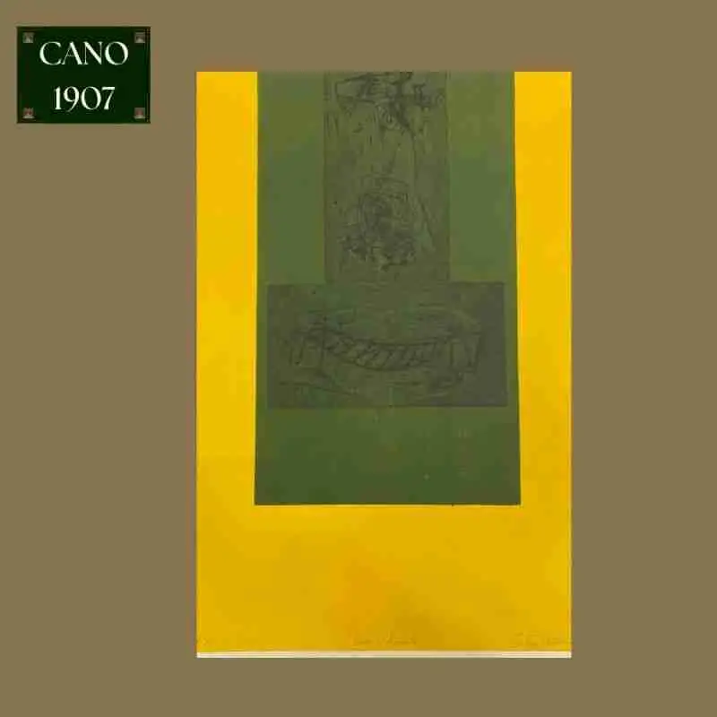 Lámina "Verde y Amarillo" - Imagen 2