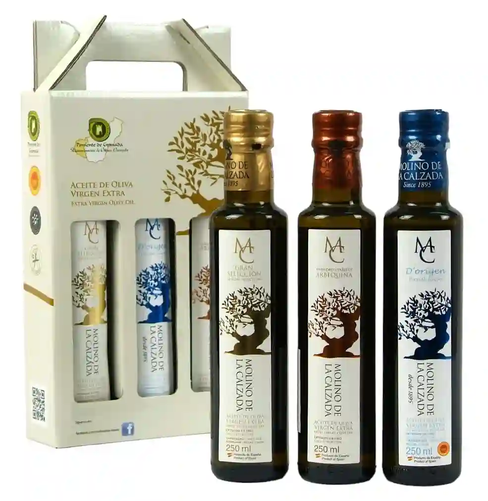 Molino de la Calzada - Estuche 3 botellas 250 ml.