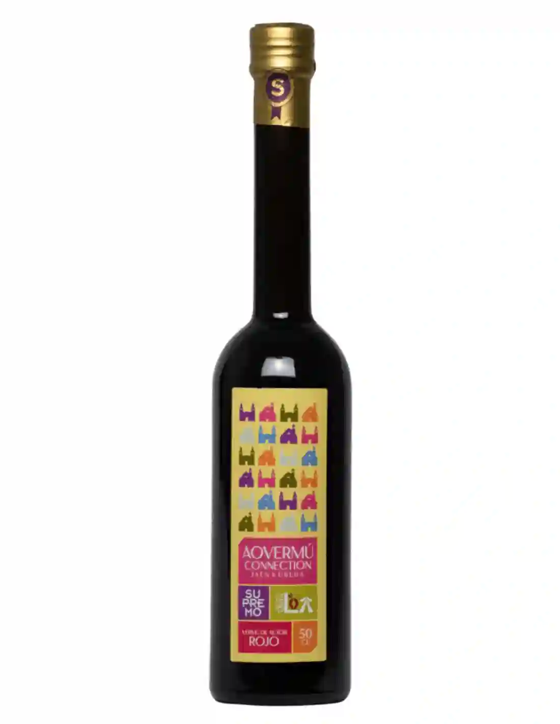 Supreme Aovermú Red - 500 ml glass bottle.