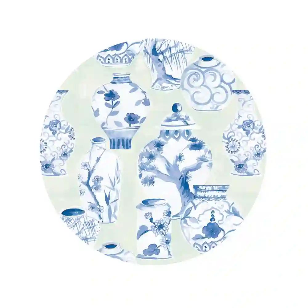 Small dishes Glazed Porcelain - 8ud