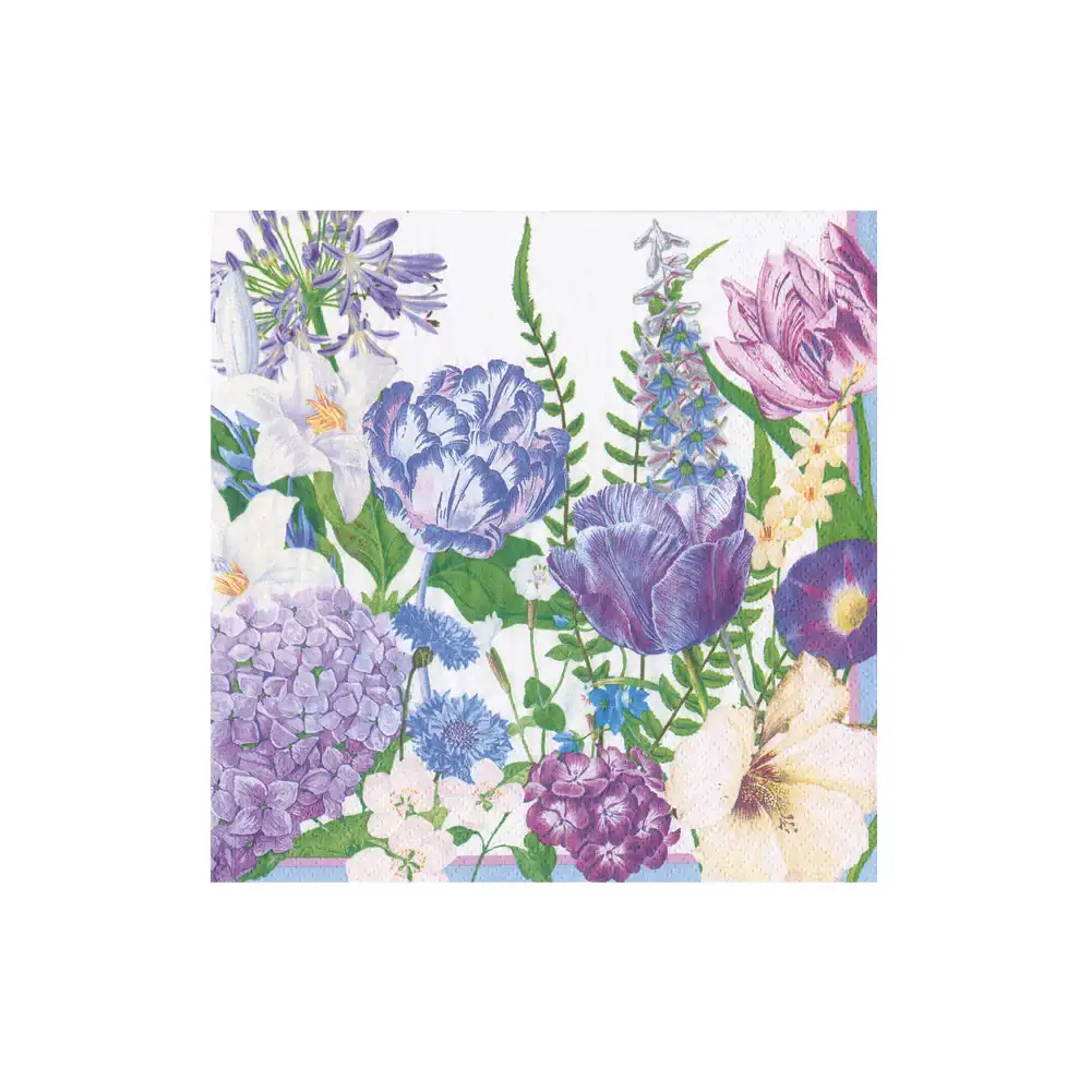 Shades of Blue-20ud cocktail napkins