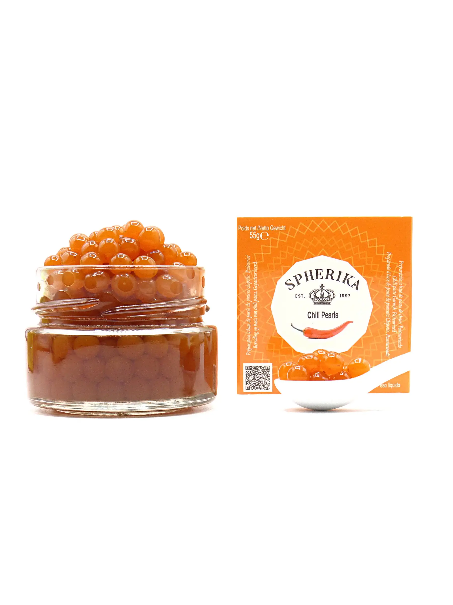 SPHERIKA, esferas de chile chipotle 55g - Imagen 2