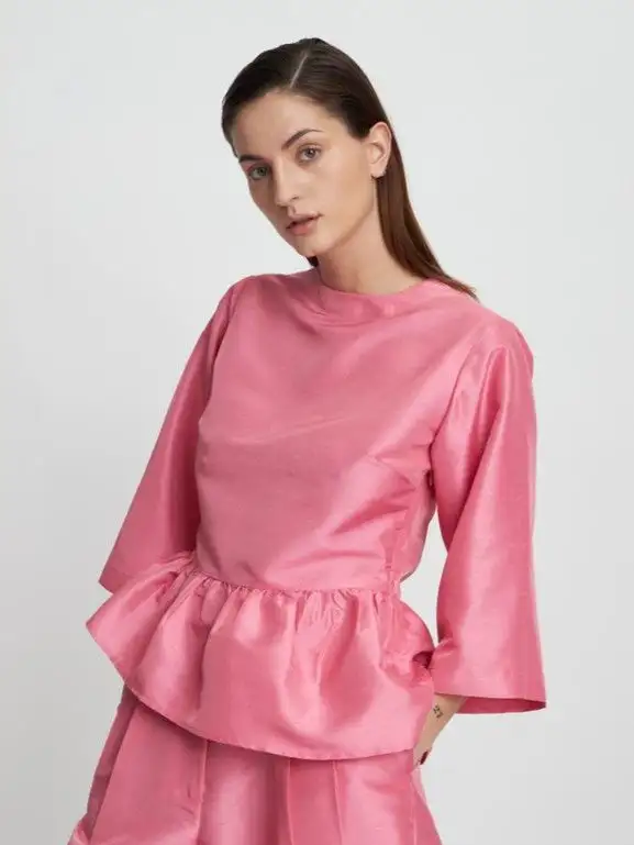 Stella Nova Peplum Top - Imagen 5
