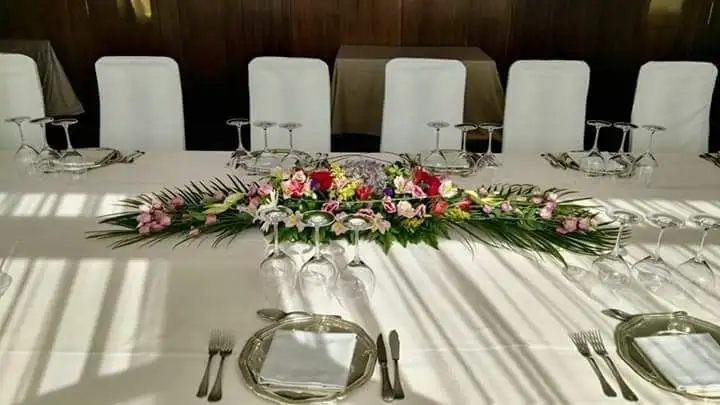 Centros de flores para mesa medidas 70 cm