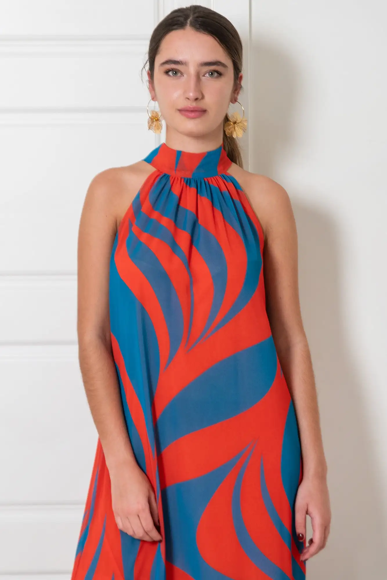 Vestido estampado Niza