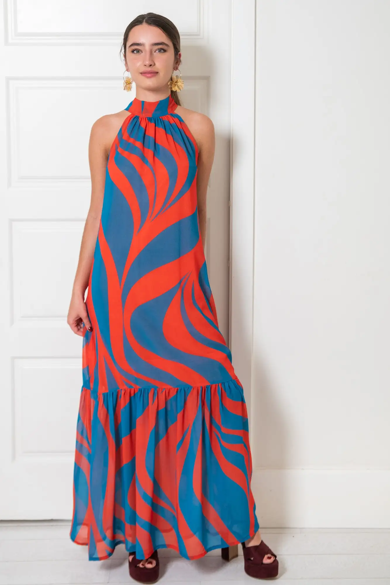 Vestido estampado Niza - Imagen 2