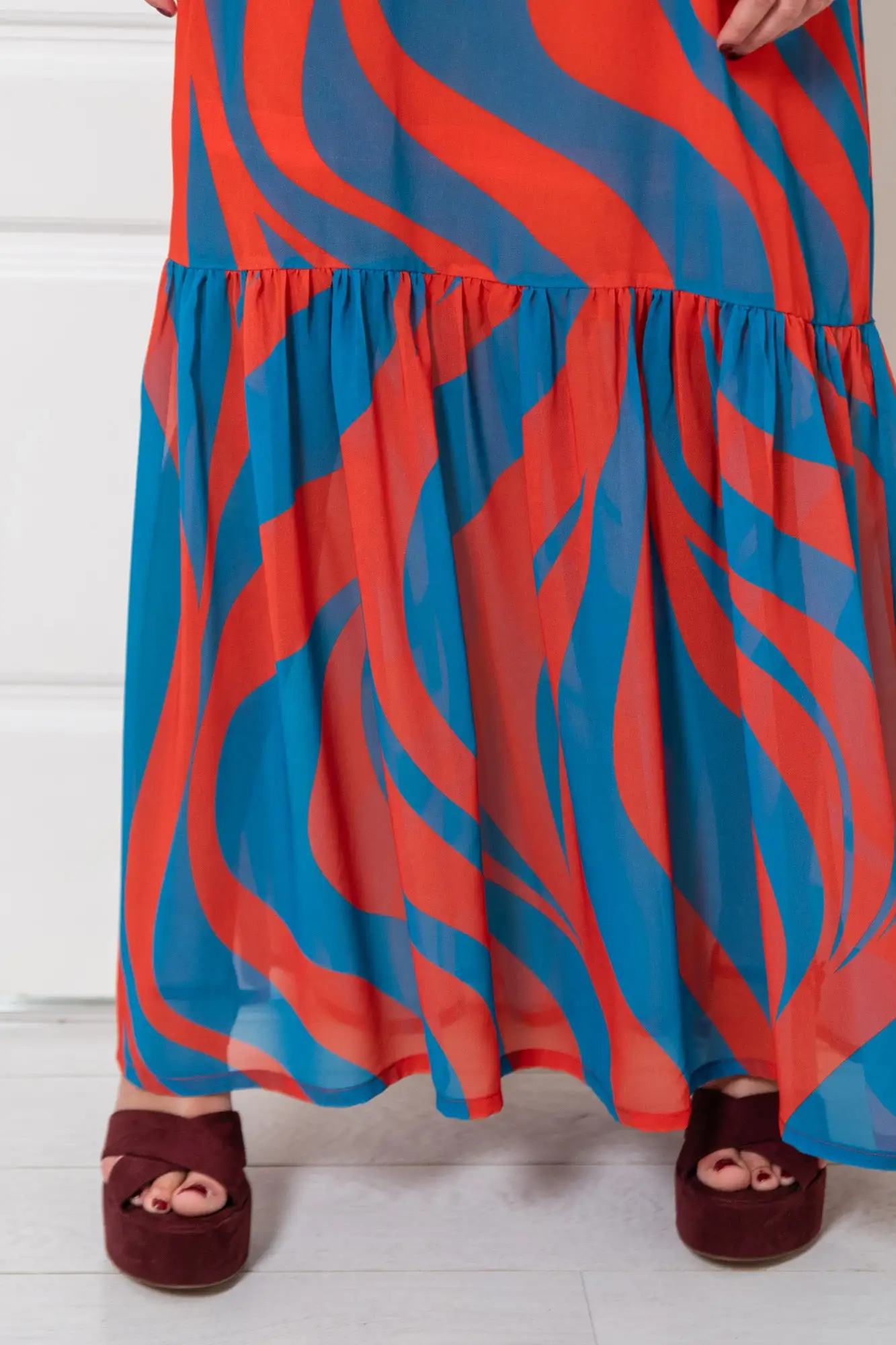 Vestido estampado Niza - Imagen 4