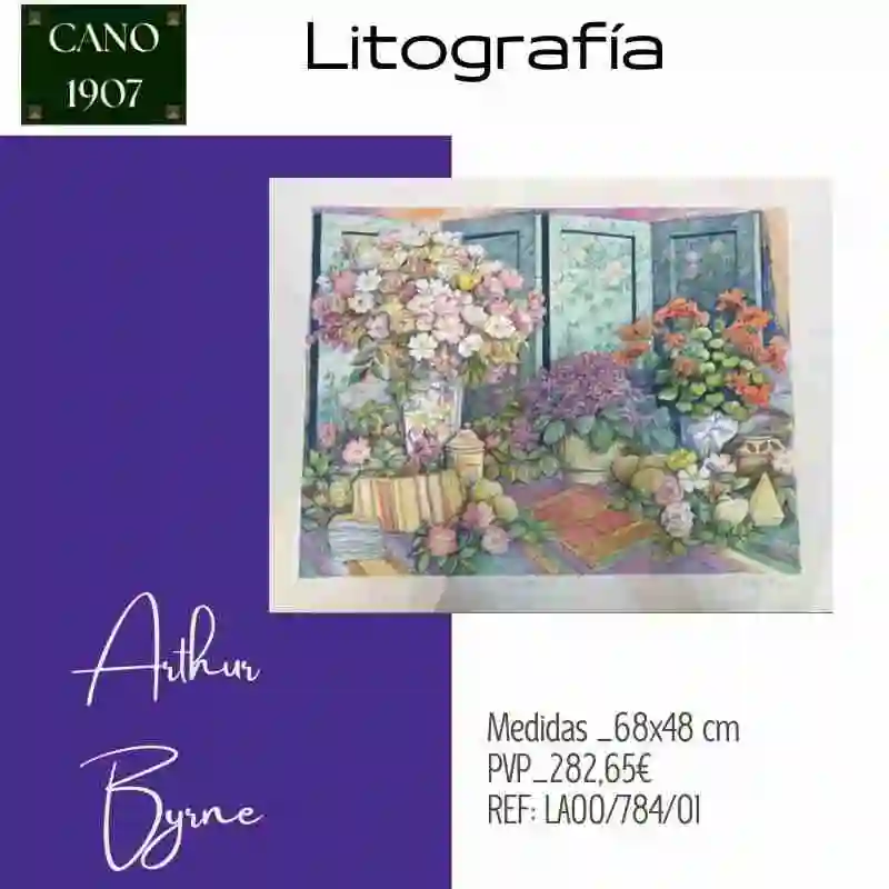 Obra gráfica original de Arthur Byrne