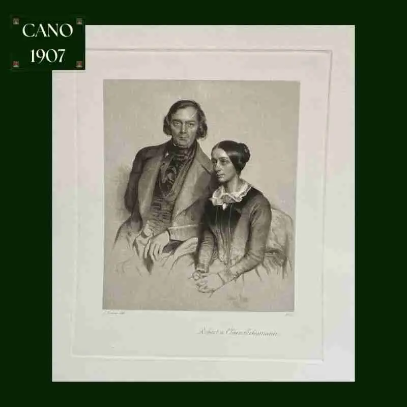 Retrato de "Robert y Clara Schumann" - Imagen 2