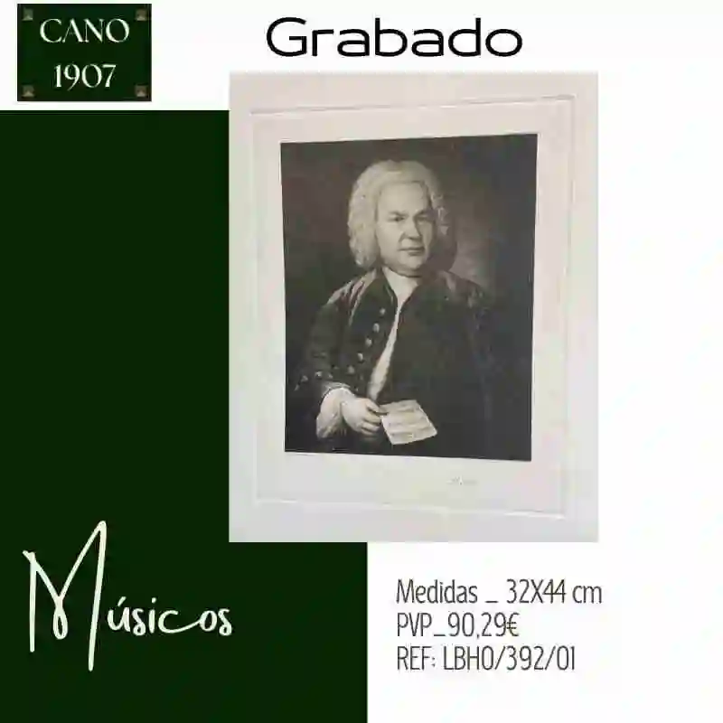 Retrato de "Johann Sebastian Bach"