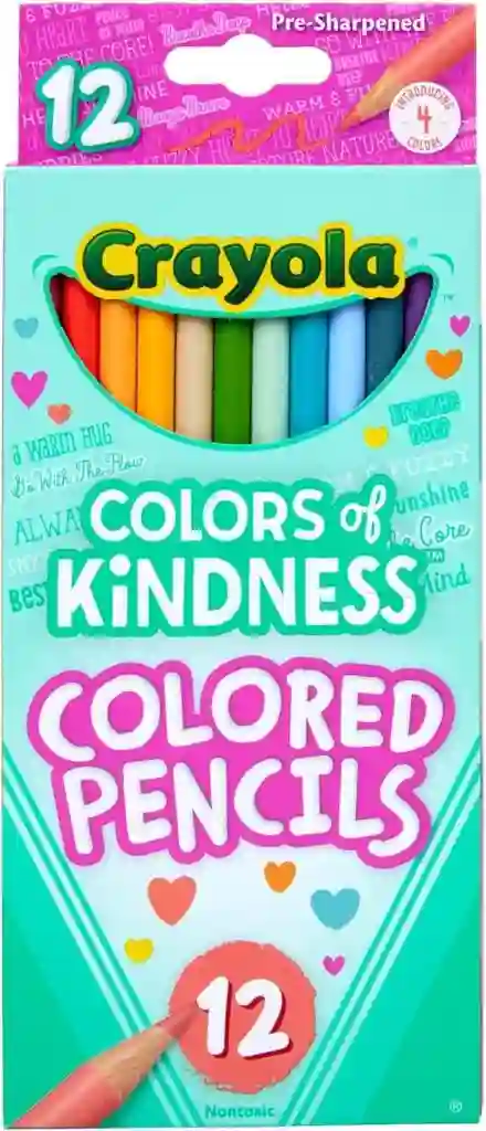 Crayola® 12 Lápices de Colores Colours of Kidness