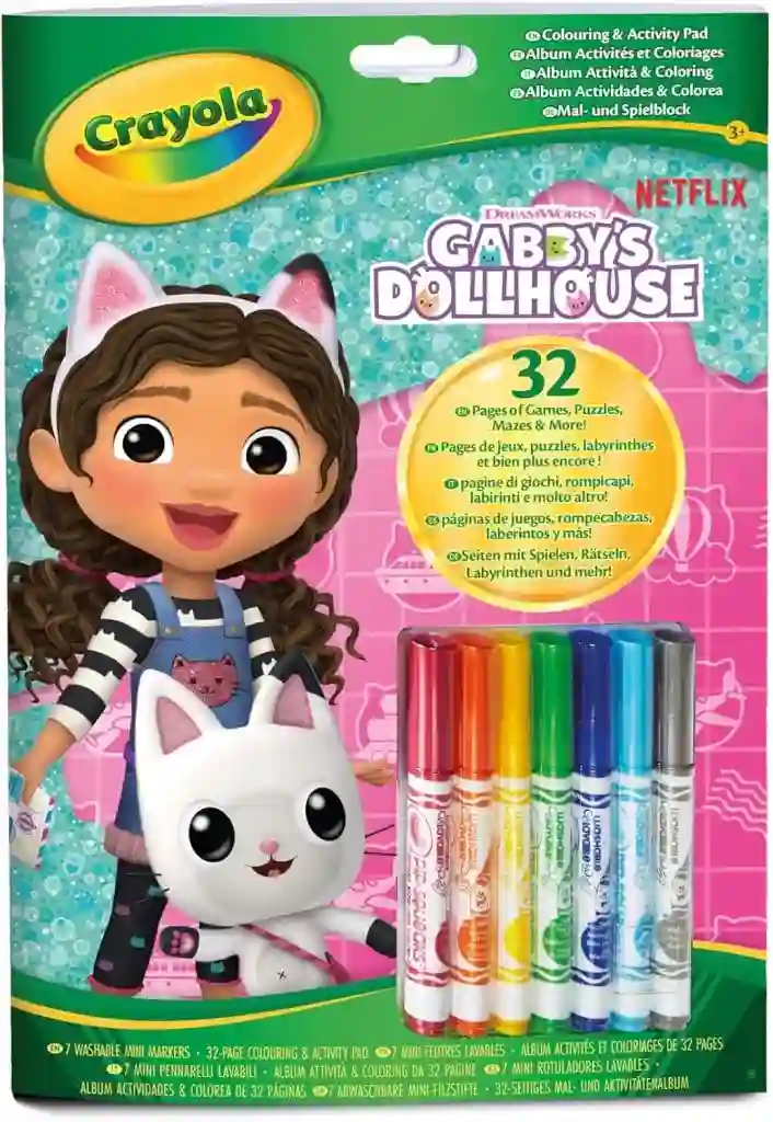 Crayola® Activity Book and coloring Gabby's House