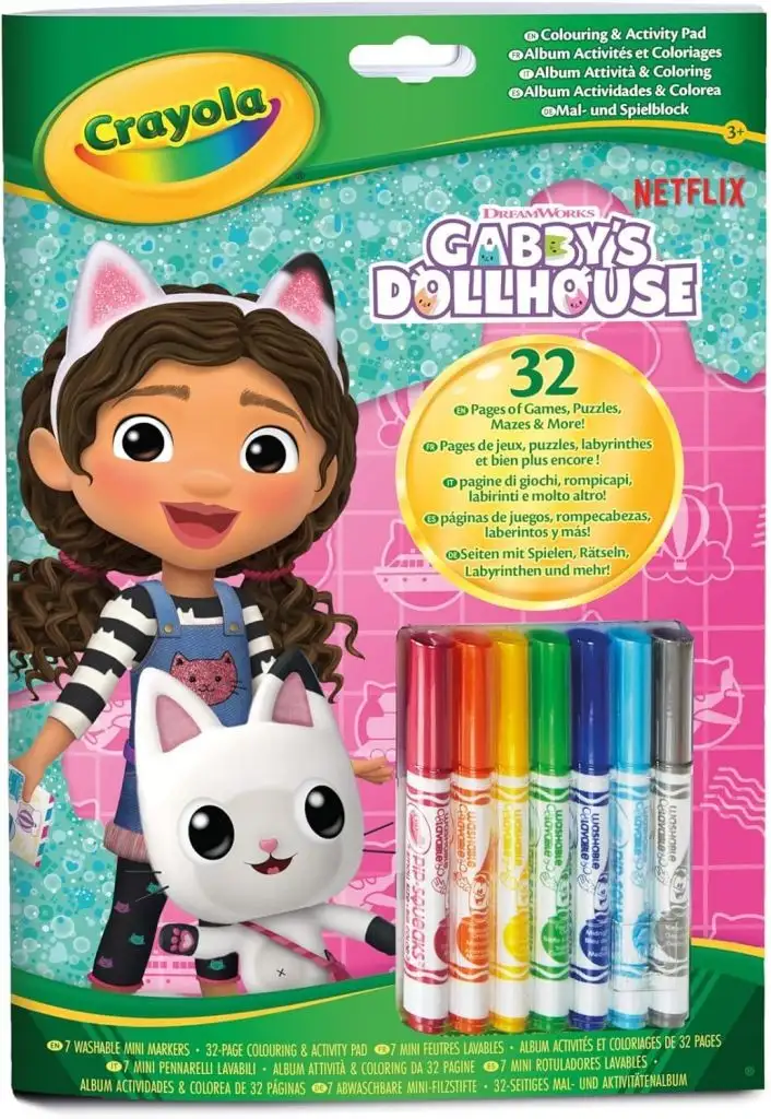 Crayola® Activity Book and coloring Gabby's House