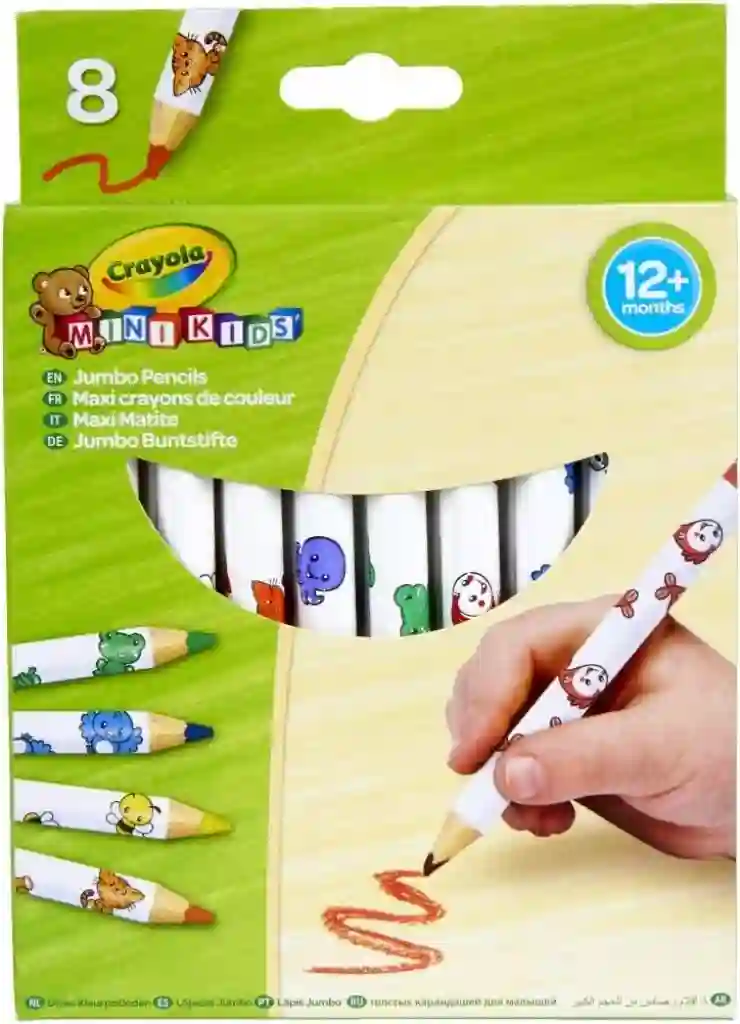 Crayola® Set de 8 Maxi Lápices de Colores