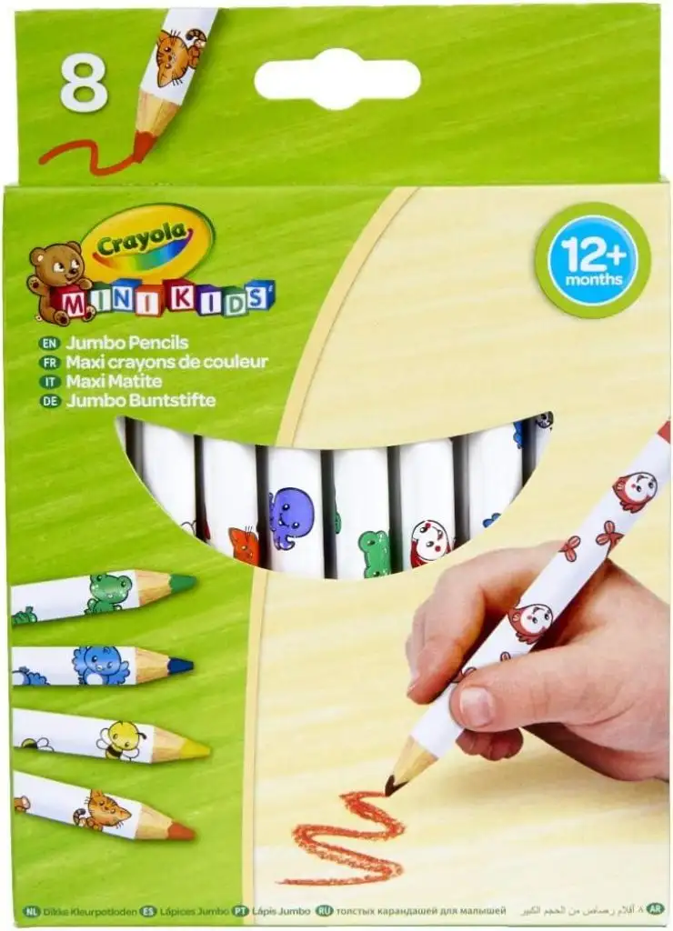 Crayola® Set de 8 Maxi Lápices de Colores