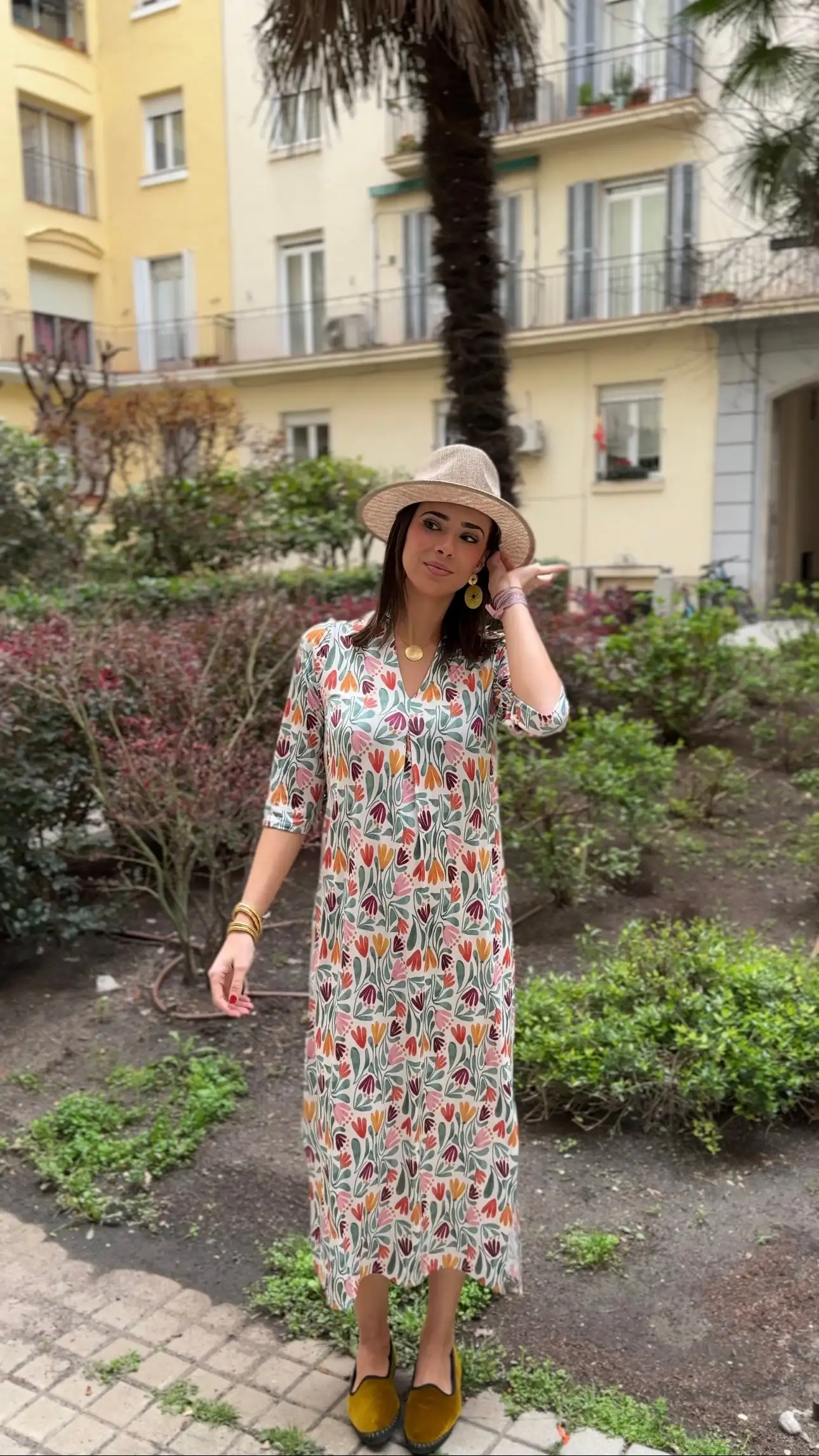 VESTIDO LONDRES FLORES - Imagen 2
