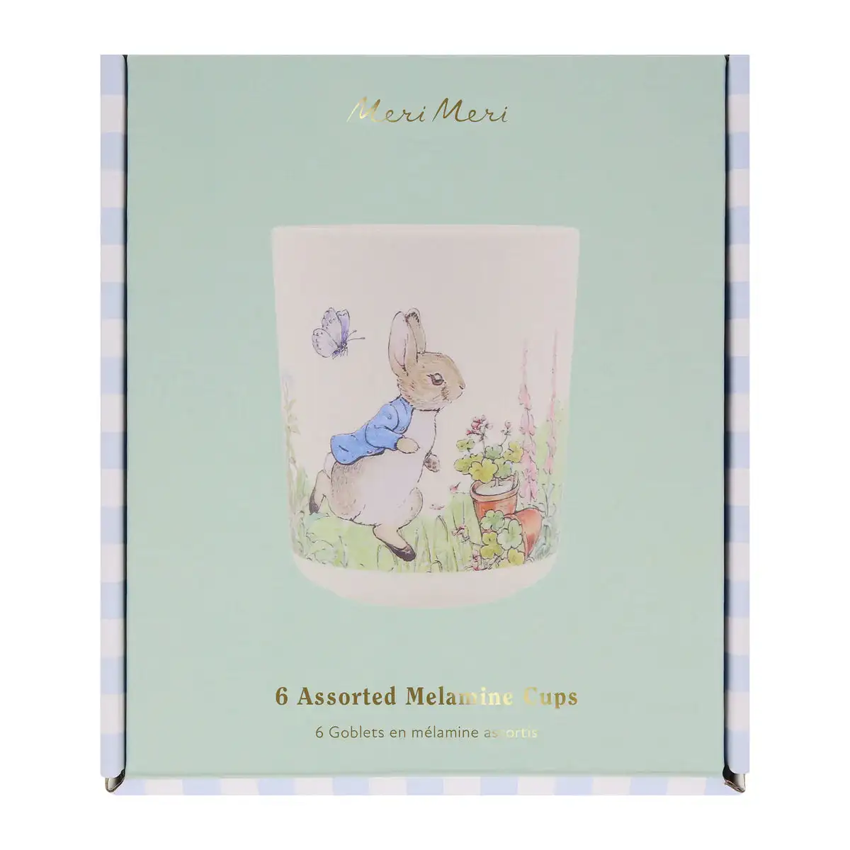 Pack de 6 Vasos Peter Rabbit – Melamina Reutilizable - Imagen 3
