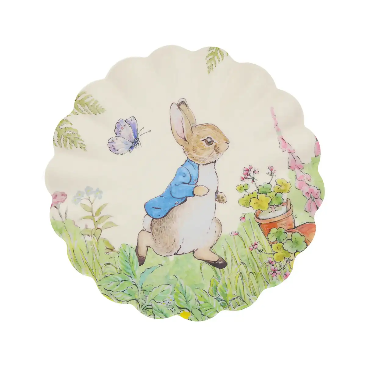 Set Platos Pequeños Peter Rabbit- Melamina Reutilizables - Imagen 3